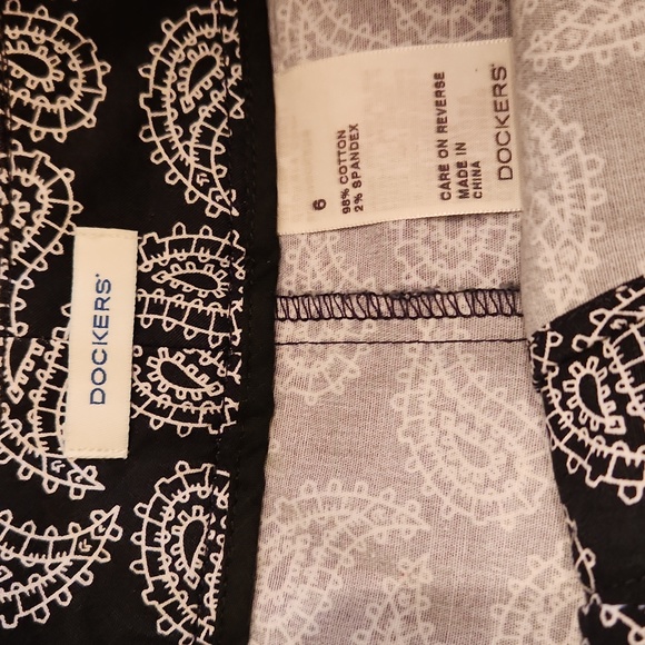BRAND NEW, Paisley Docker Skorts, Size 6, great for Spring/Summer - Picture 3 of 8